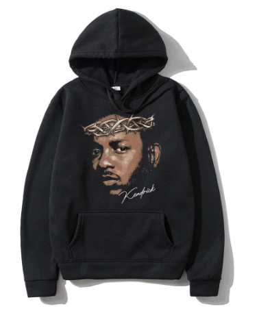 Rapper Kendrick Lamar Good Kid Graphic Print Hoodie