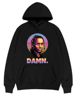 Kendrick Lamar DAMN Album Graphic Hoodie