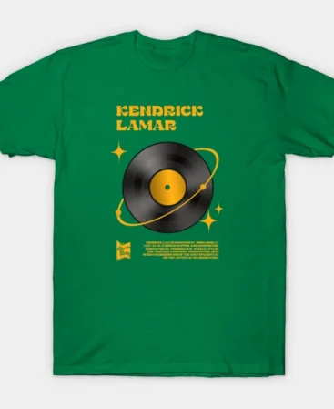 Kendrick L Vintage 90s T-Shirt Green