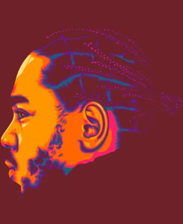 Kendrick Lamar T-Shirt Maroon