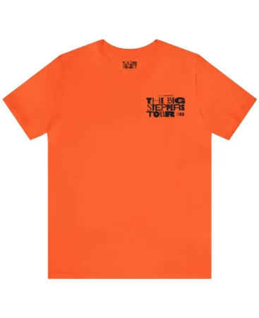 The Big Steppers Tour Merch Shirt Orange